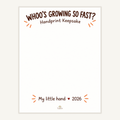 Whoo’s Growing So Fast? – Owl Handprint Keepsake Template printable template preview